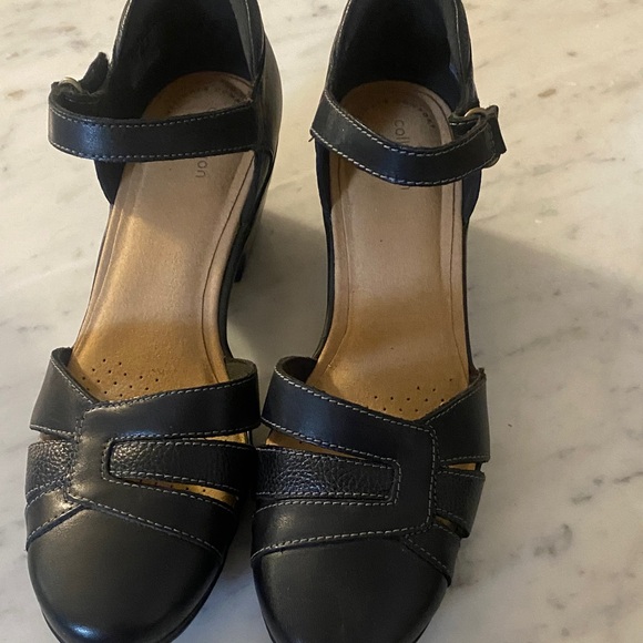 Clarks Shoes - Clarks Black Strappy Heels